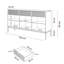 154cm Sideboard-1095897970