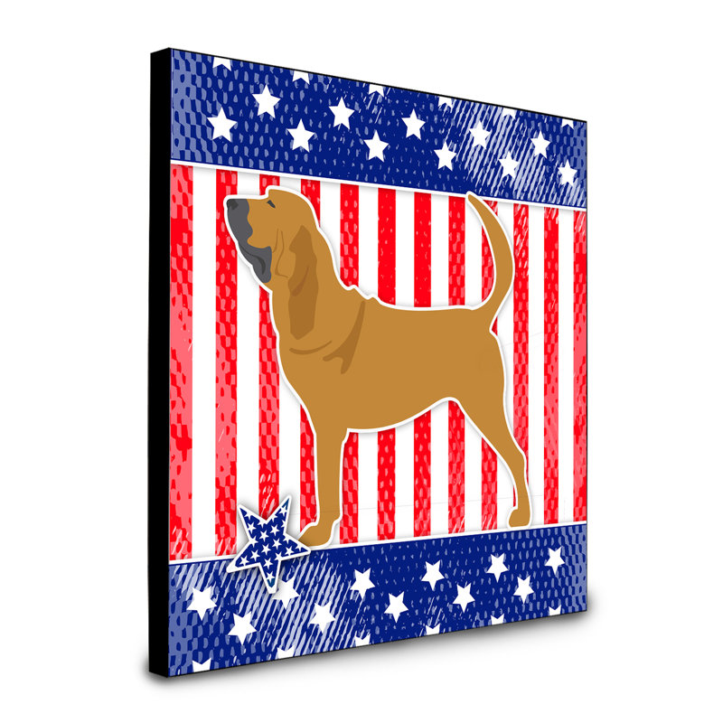 Duro Animals Artwork Wall Panel, Bloodhound