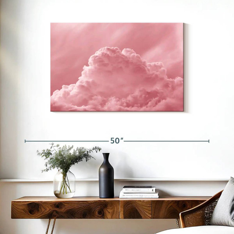 Alvord Pink Clouds, 24" H x 36" W