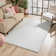 Rainbow Well Sheepskin Shag Ivory Rug