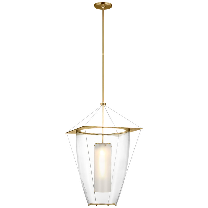 Ovalle 1 - Light Pendant, Antique Brass