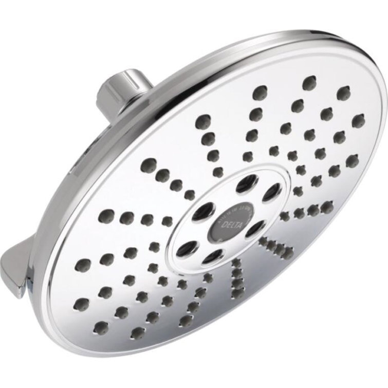 Rain Adjustable Shower Head with H2Okinetic Technology