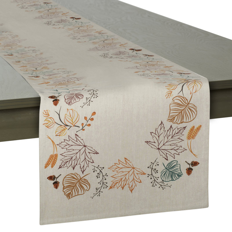 Pudalov Wine and Sunshine Table Runner, Heirloom Diamond
