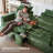 L-Shaped 4-Seater Sectional Chenille Oversized Modular Sofa Cloud Couch with Versatile Console, Convertible Side Table with Charging Storage Cup Holder-944489236