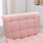 Fauteuil et repose-pieds en velours capitonné l 34,65 po Hemal-1936611818