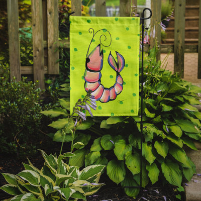 Drapeau de jardin à 2 côtés crevette