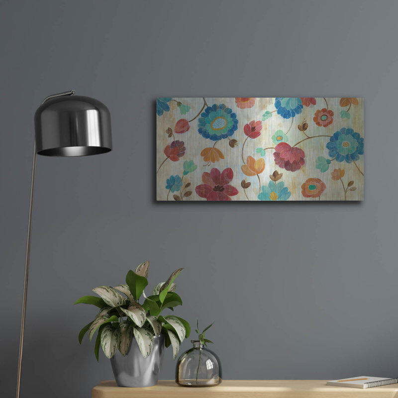 «Coral And Teal Garden III» par Silvia Vassileva