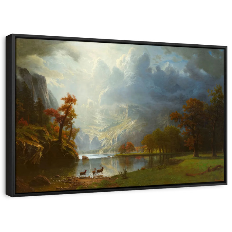 " Sierra Nevada Morning Canvas Print ", 25" H x 37" W