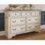 Eridani 7 Drawer Double Dresser