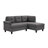Upholstered L-Shaped Sectional Right Hand Facing-1655590926
