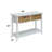 White Console Table With 2-Drawer-345587221