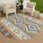 Machine Washable Indoor/Outdoor Chantille ACN2541 Lodge Rug-1152941927-1152941949