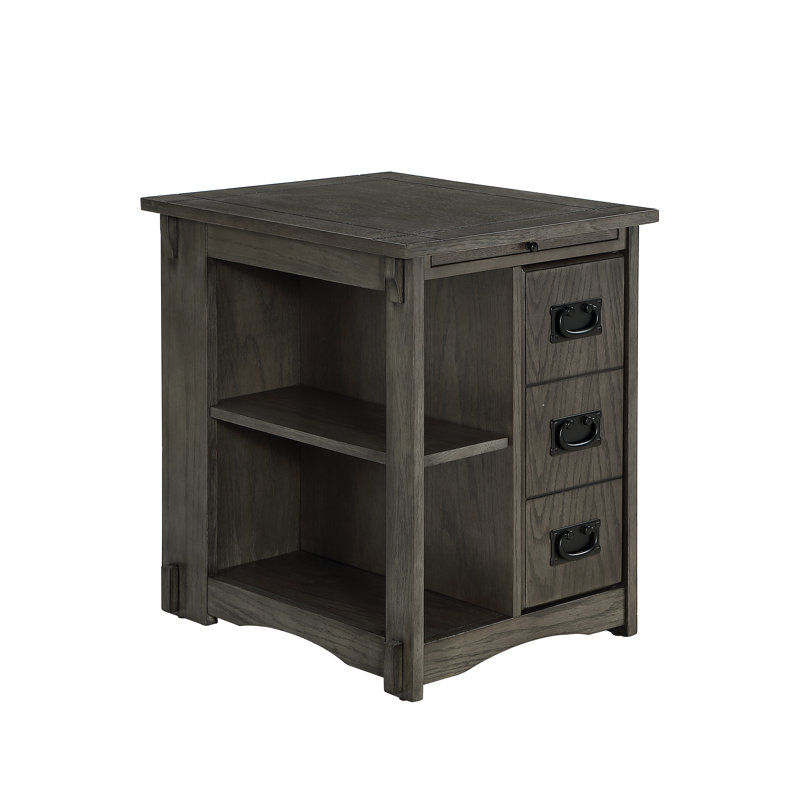 Table de bout Kraatz, Gris