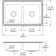 Lustertone 33" L x 21.25" W Double Basin Drop-In Kitchen Sink