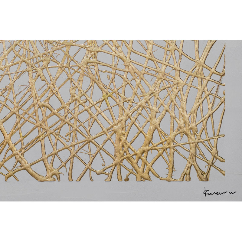 Lines of Fate Hand Painted Acrylic Painting