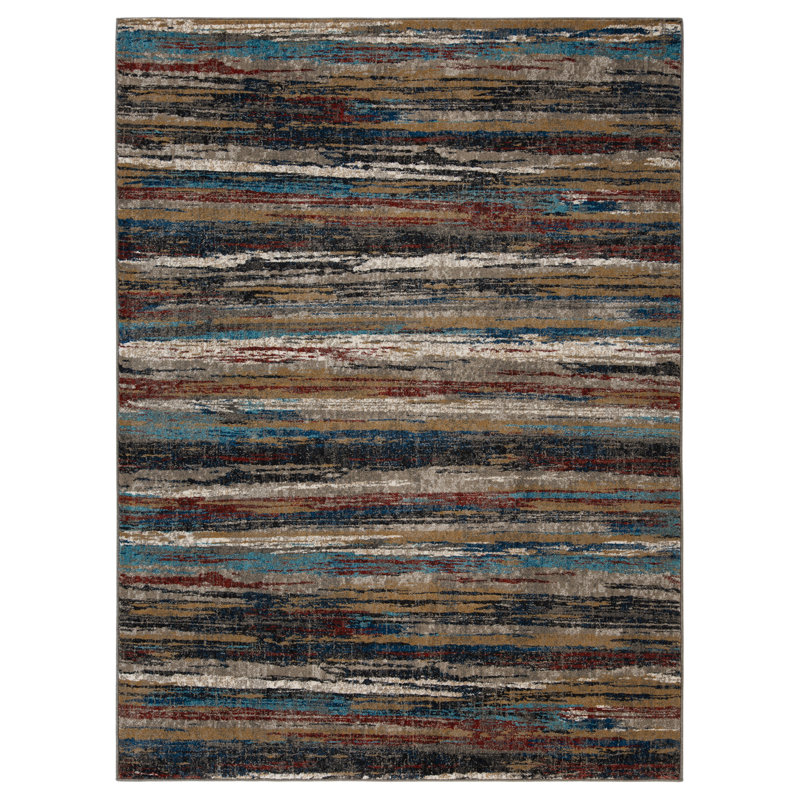 Aelin Abstract Indoor Rug, Runner 2' x 6'11"
