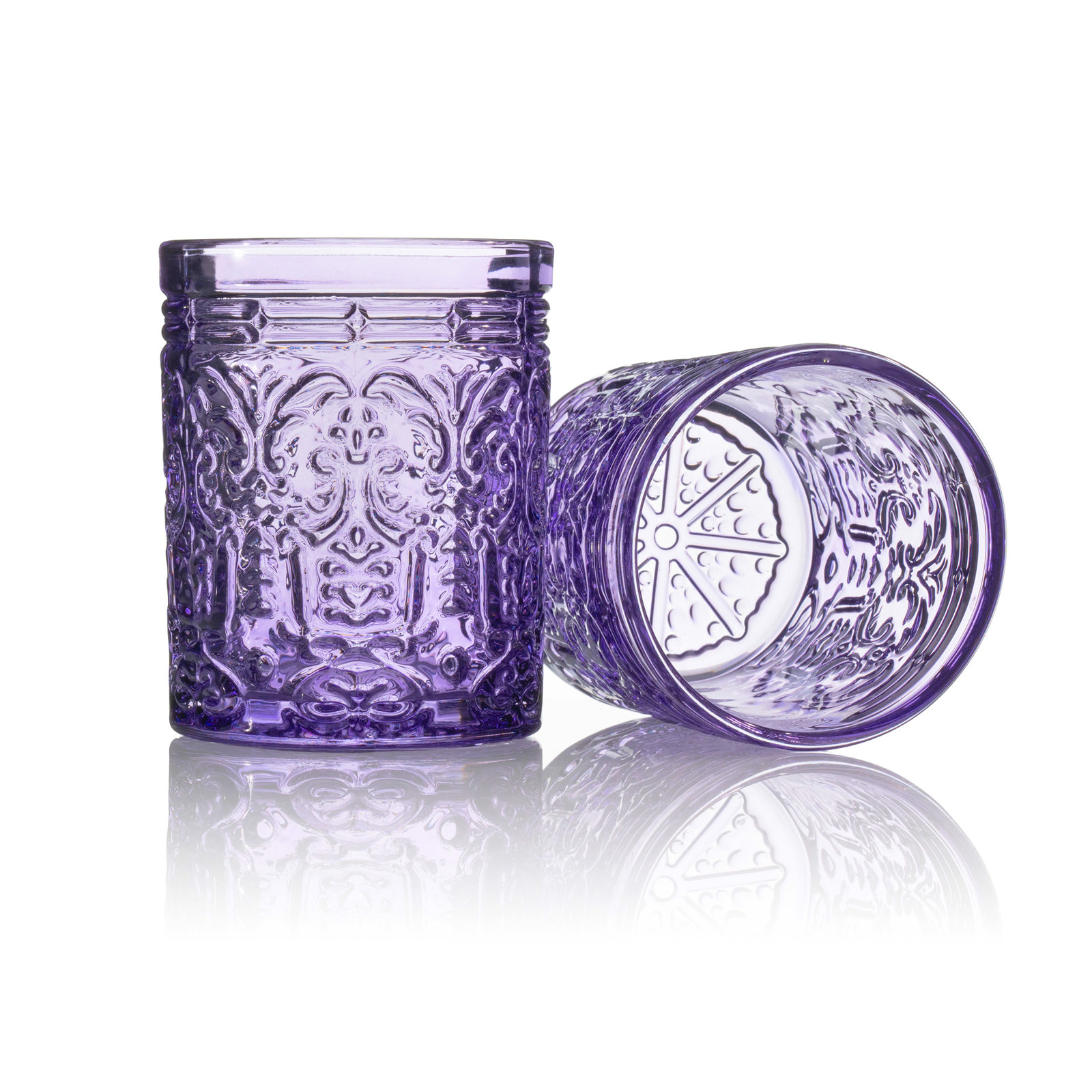 Jax Crystal Drinking Glass, Lavender DOF