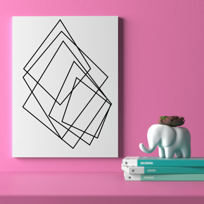 «Gilt Mod I-W» par Chichi Decor - impression non encadrée