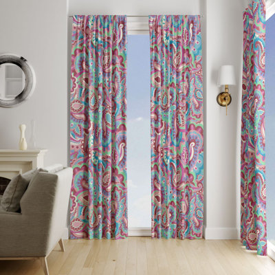 Semi Sheer Curtain Pair