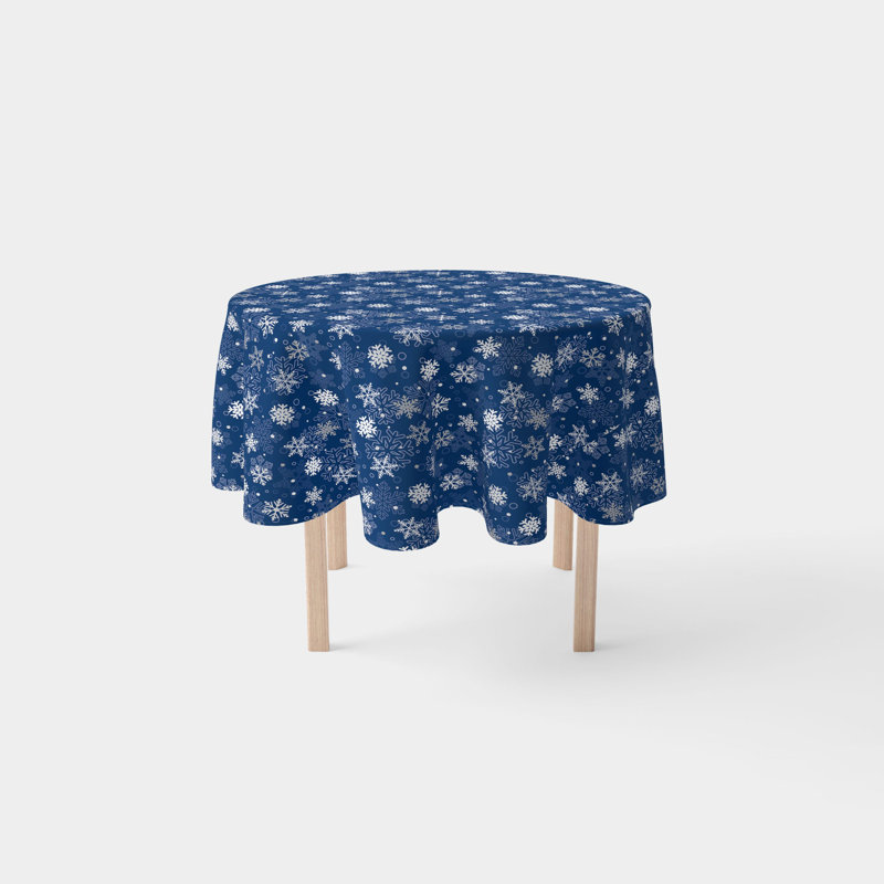 Corey-Jaidan Snowflakes Tablecloth, 60" x 60"