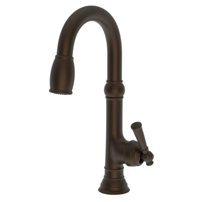 Jacobean Single Handle Pull Down Bar Faucet