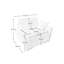 Canapé simple ergonomique de style contemporain-1732260724