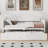 Audryana Daybed with Trundle & Wooden Frame