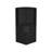 Corner Bar Cabinet With Eight Wine Bottle Cubbies And Double Door, Liquor Cabinet, Storage Cabinet-892696425