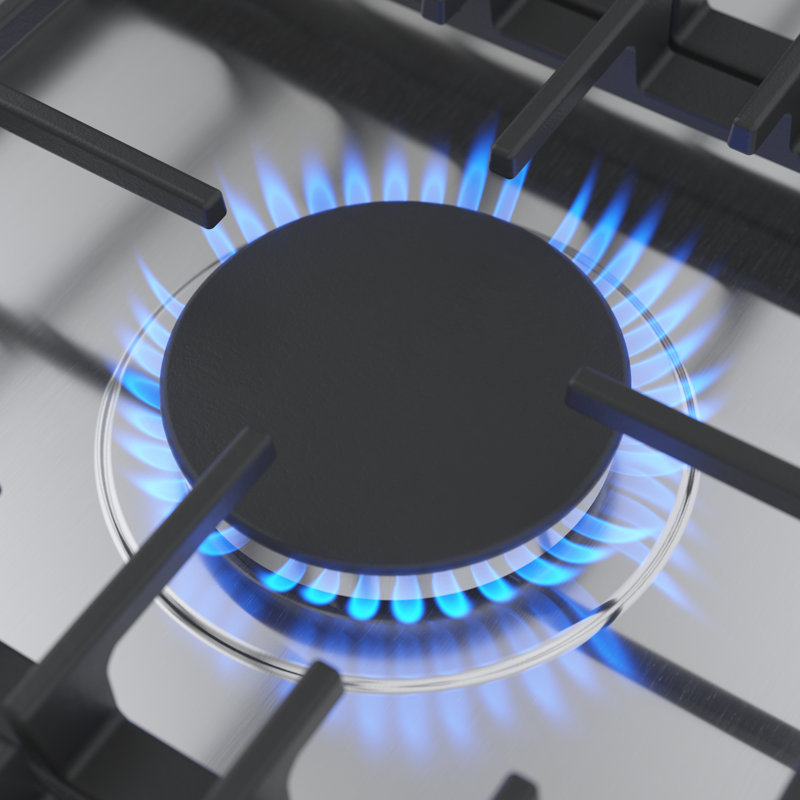 500 Series 36" Gas Cooktop, 5 Burner in Stainless Steel