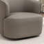 Fauteuil demi-tonneau pivotant de 32 po Tybias-1826379090
