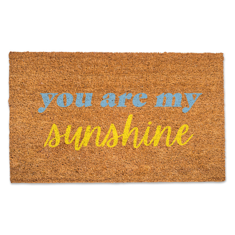 Tapis de porte You Are My Sunshine
