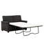 Canapé-lit convertible pour lit simple avec ports USB