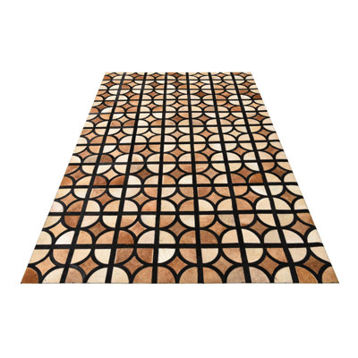 Tapis brun Ortega