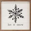 Let It Snow - flocon de neige blanc-664984132