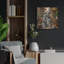 «Hipster Dog - French Bulldog» par Rey Klimt, art mural en métal-303634930