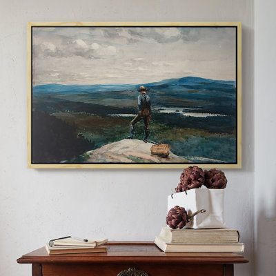 The Ranger, Adirondacks, 1882 - Winslow Homer, toile tendue avec châssis