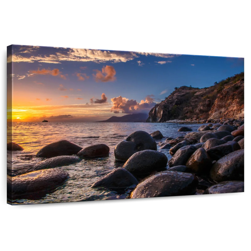 Basseterre Rocky Gillard, 26" H x 39" W