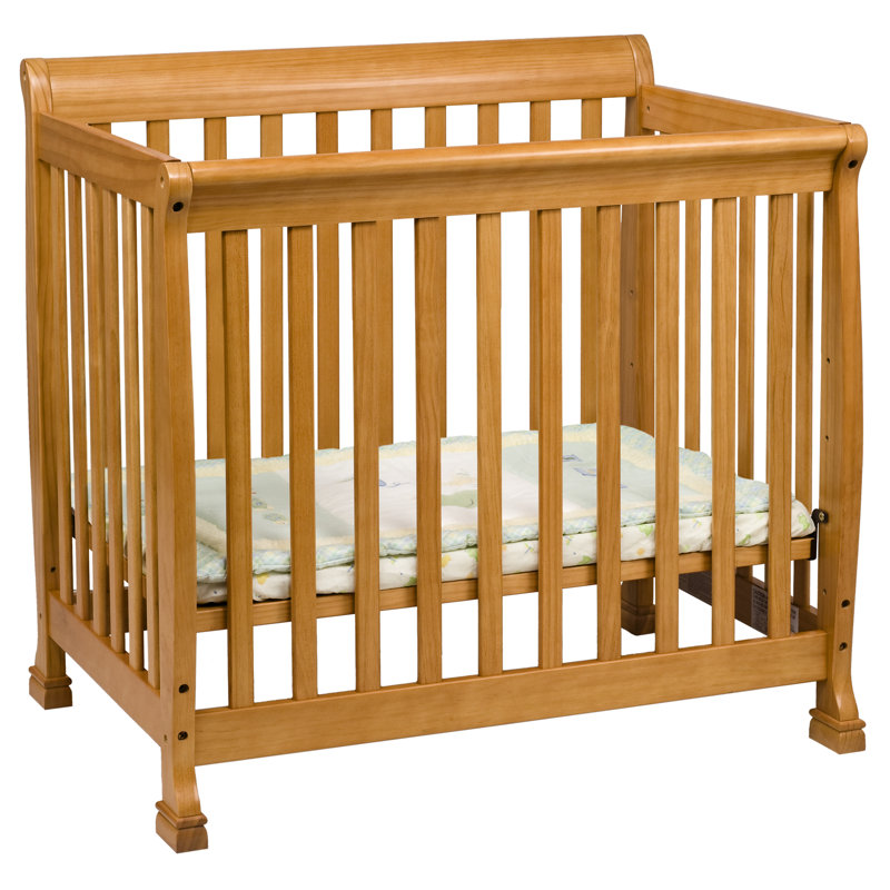 Lit de bébé convertible 4 en 1 Kalani Mini, Gris