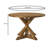 Henninger Round Dining Table in Weathered Oak