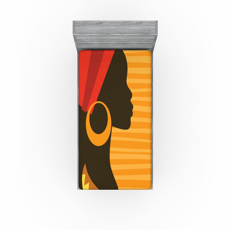 Ensemble de 2 drap-housse Ambesonne, Drap-housse de taille simple