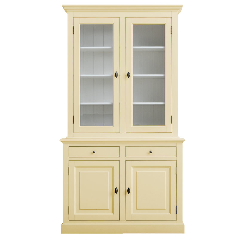 Ava-Kate Display Cabinet, Light Ivory