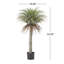 Yucca artificiel en pot-375594380