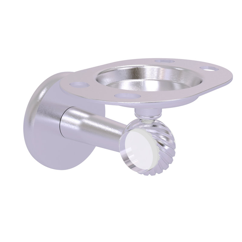 Porte-brosse à dents & clearview, Chrome satiné