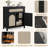 Rattan Sideboard Buffet Cabinets Black-537344135
