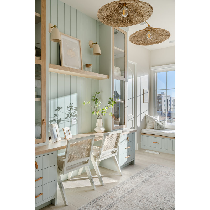 Valier 23.25" 2-Light Woven Dome Linear Chandelier