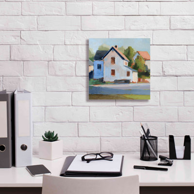 «European Farmhouse II» par Ethan Harper, estampe numérique sur toile