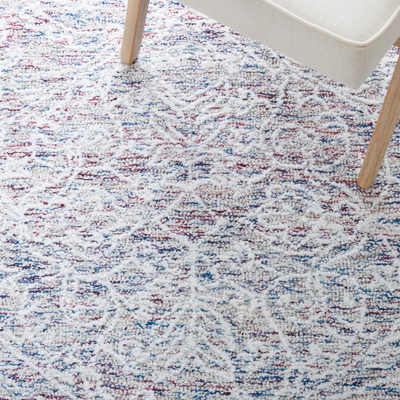 Metro Hand Tufted Performance Floral Rug, Rectangle 3' x 5'