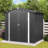  Outdoor 6 ft. W x 4 ft. D Galvanized Steel Storage Shed-105340619