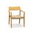 Amilo Solid Wood Outdoor Dining Armchair