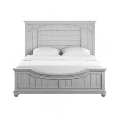 Gray Panel Bed